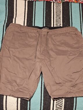 Men's Pull-On Hybrid Shorts in Taupe by American Eagle